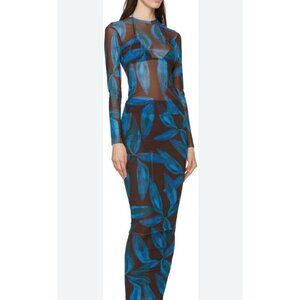 Louisa Ballou size medium Sublime Flower-print beach dress High Tide New w tags